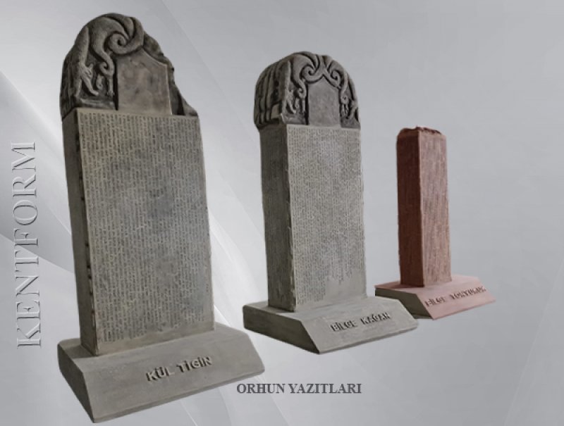 ORHUN ABİDELERİ YAZITLARI ANITI (daha fazlası için tıklayınız)