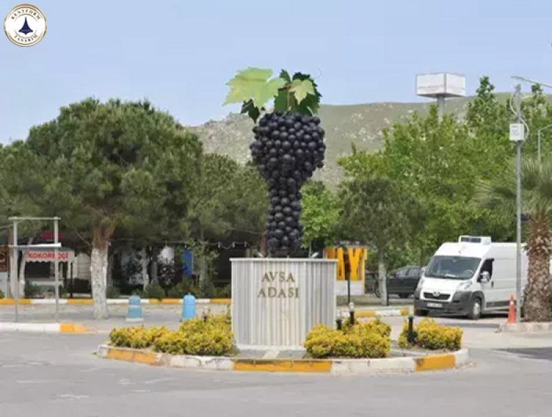 AVŞA ÜZÜM HEYKELİ