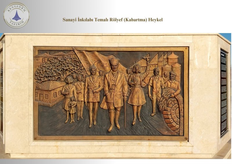 SANAYİ İNKILAPLARI KONULU RÖLYEF MODELİ