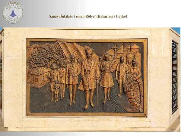 SANAYİ İNKILAPLARI KONULU RÖLYEF MODELİ