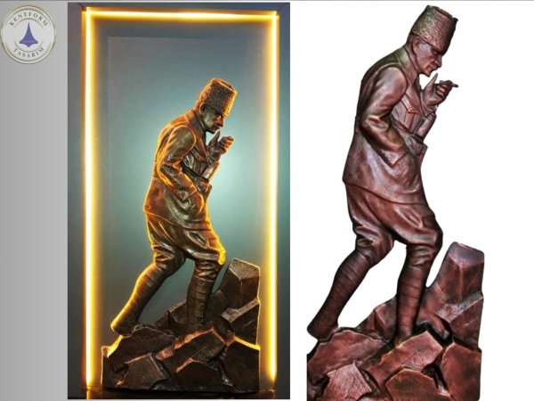 ATATÜRK KOCATEPE'DE RÖLYEFİ