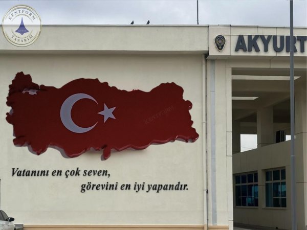 AKYURT POLİS OKULU RÖLYEF ÇALIŞMALARI